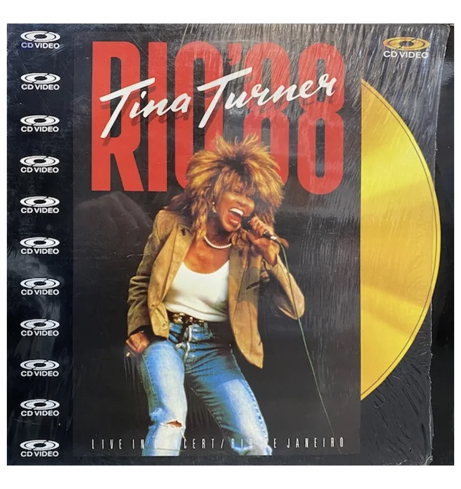 Laserdisc cdv Rio 88 Tina Turner
