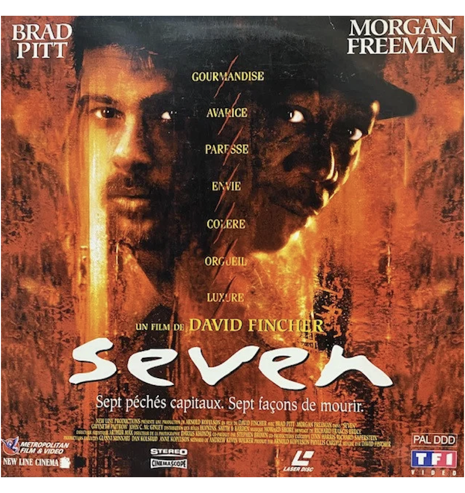 Laserdisc cdv Seven Vf