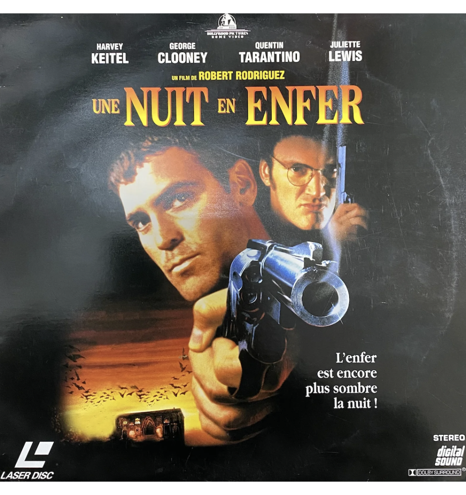 Laserdisc cdv Une Nuit En Enfer Vf