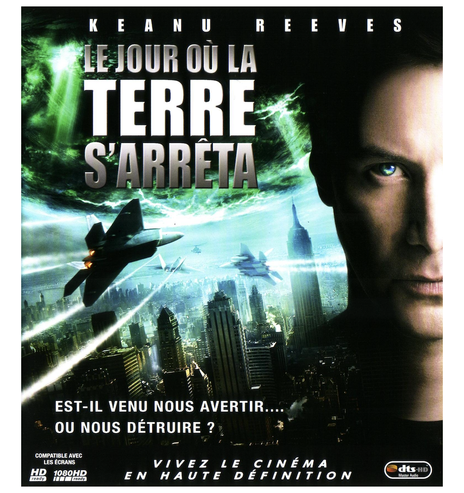 Bluray Le jour ou la terre s'arrêta