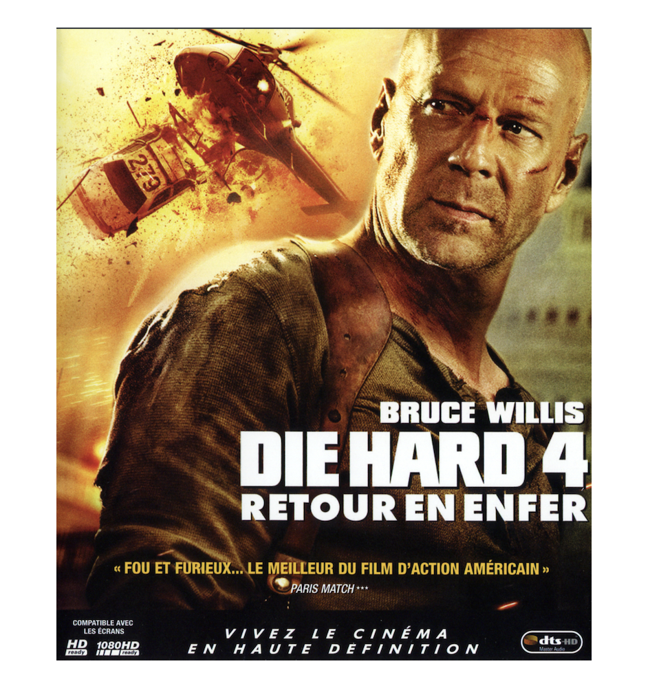 Bluray Die Hard 4 Retour En Enfer
