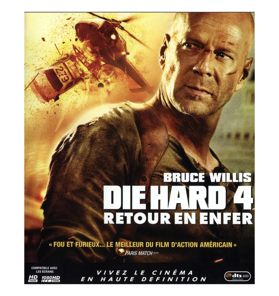Bluray Die Hard 4 Retour En Enfer
