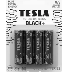 Piles AA Tesla Alcaline LR03 Black+