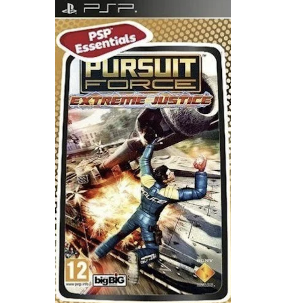 PSP Pursuit Force Extreme Justice Essen Cib
