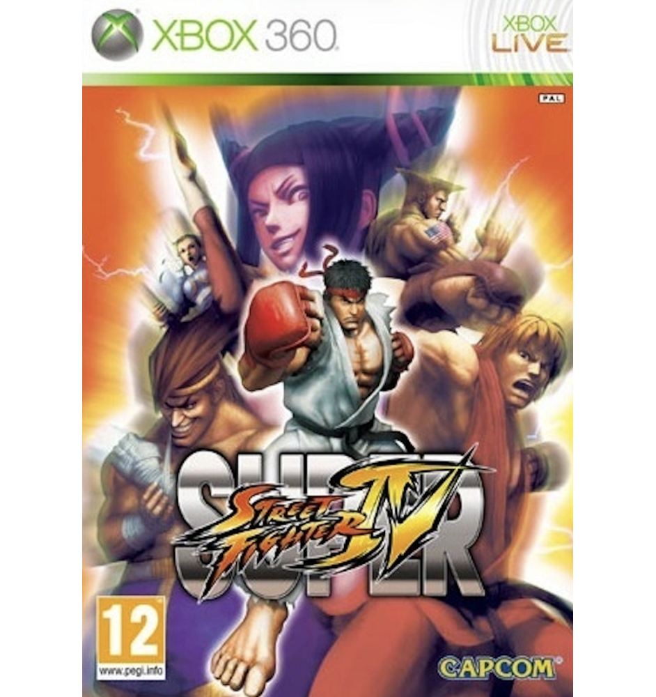 Xbox 360 Super Street Fighter IV Cib
