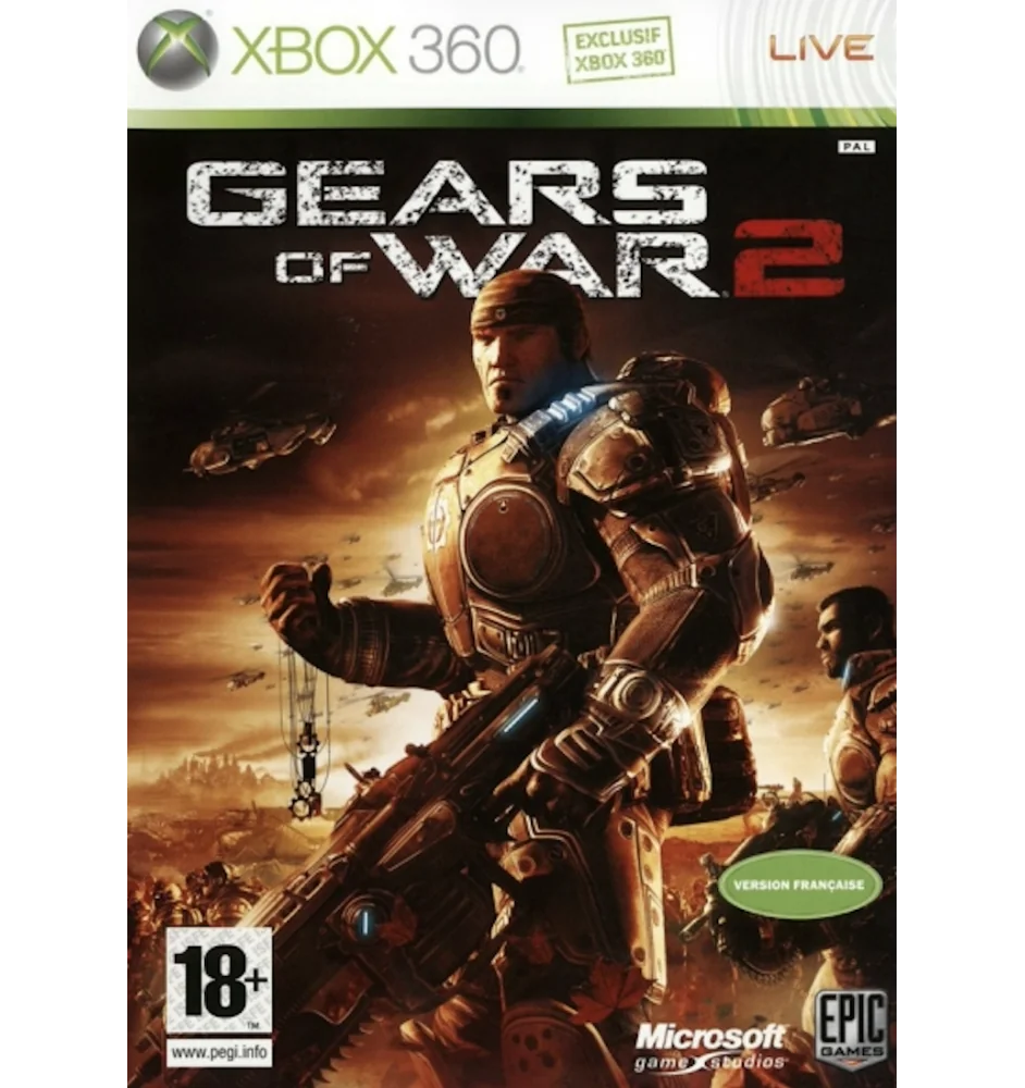 Xbox 360 Gears Of War 2 Cib