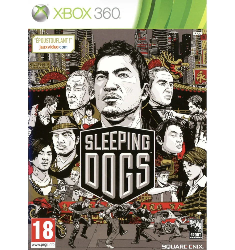 Xbox 360 Sleeping Dogs Sn