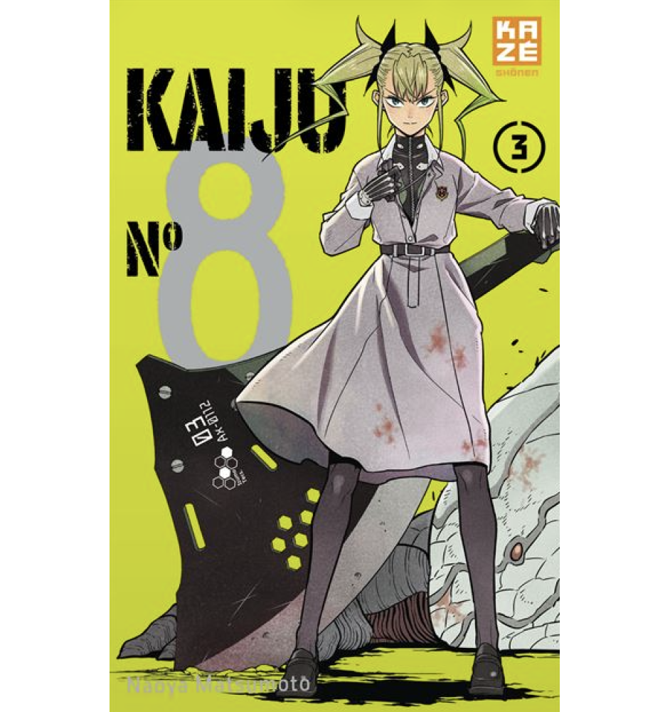 Manga Kaiju N°8 Tome 3