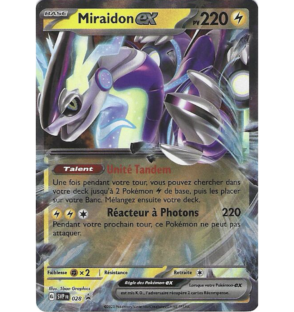 Miraidon Ex 028 Promo