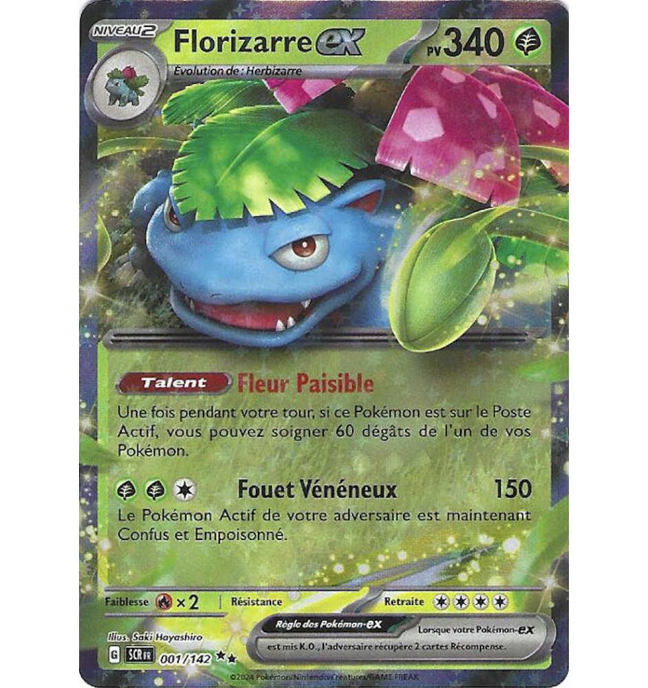 Florizarre Ex 001/142