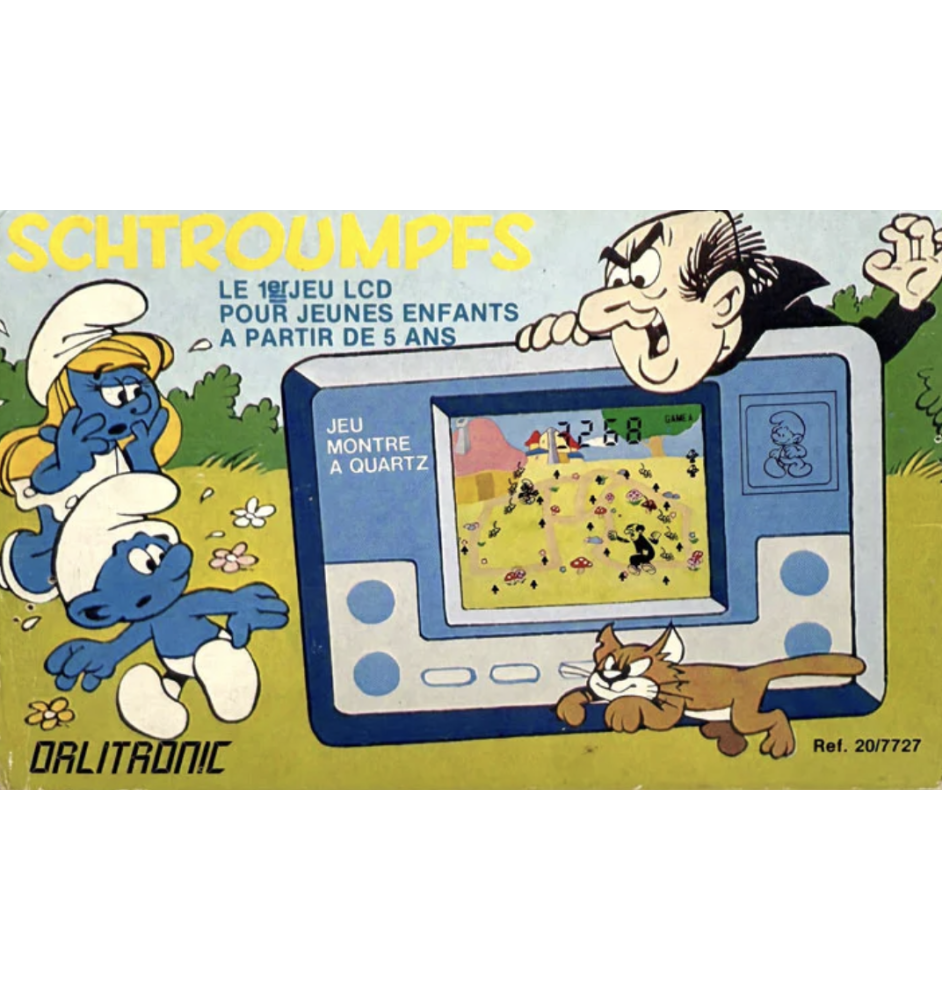 Jeu électronique Schtroumpfs Orlitronic LCD Game Loose