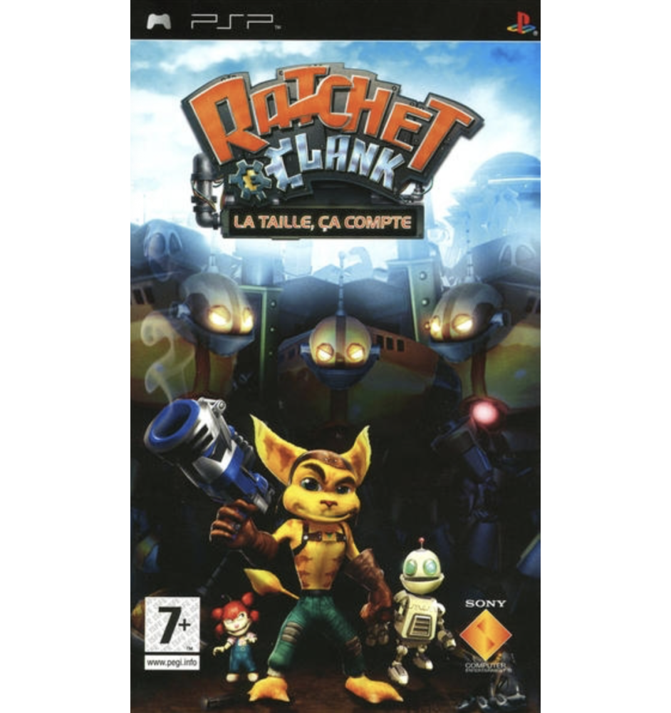 PSP Ratchet & Clank La Taille Ca Compte Loose