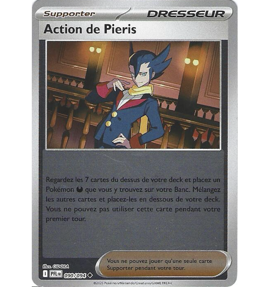 Dresseur Action De Pieris 090/094 Reverse