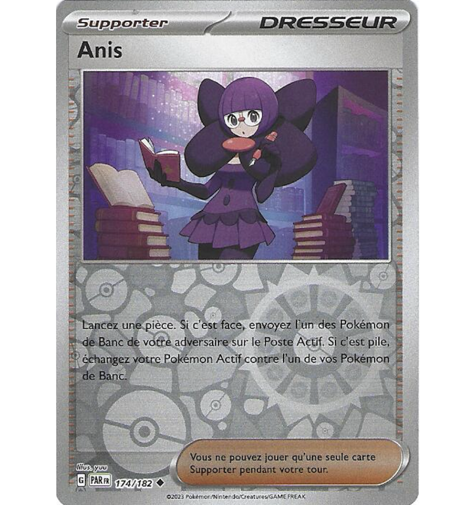 Dresseur Anis 174/182 Reverse