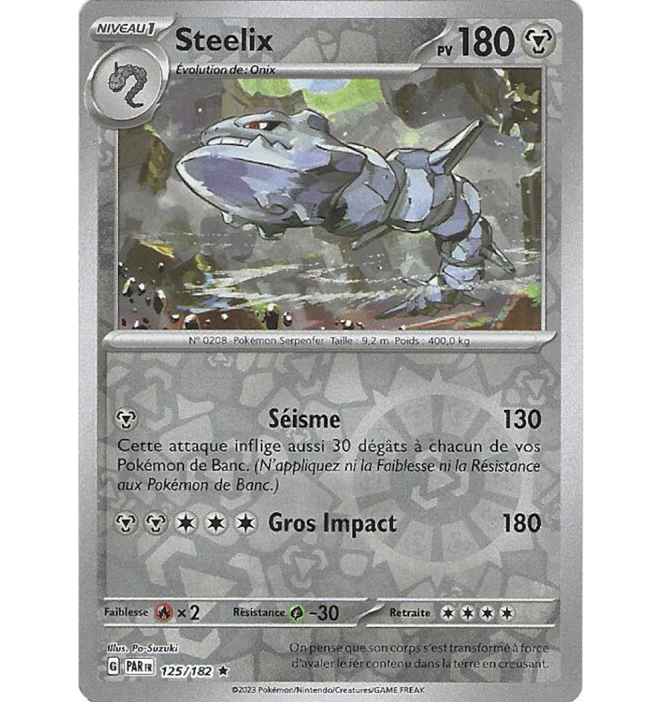 Steelix 125/182 Reverse