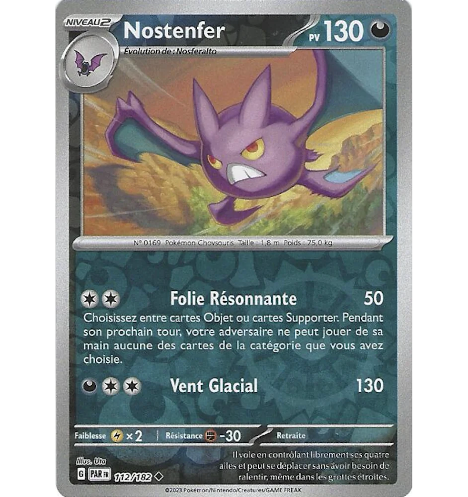 Nostenfer 112/182 Reverse PAR Faille Paradoxe
