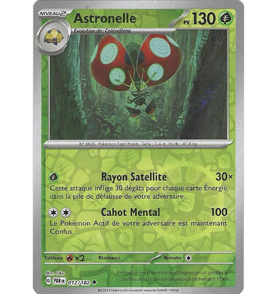 Astronelle 012/182 Reverse