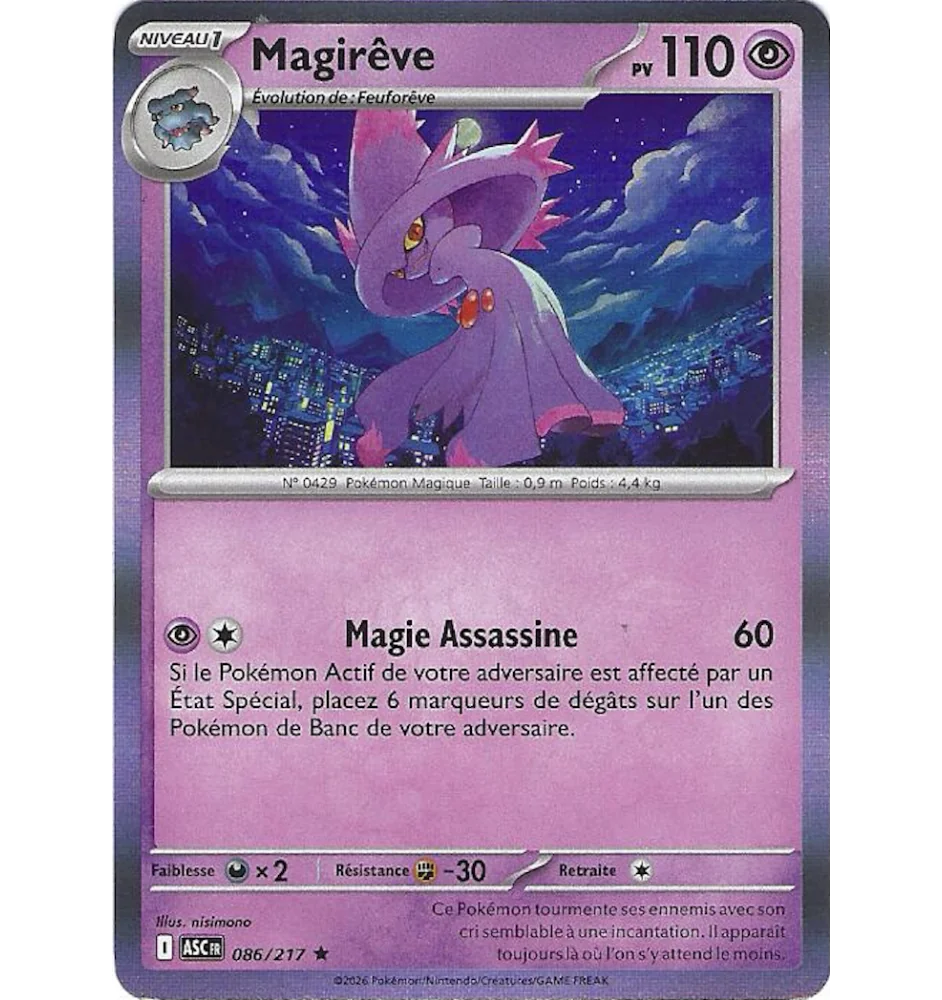 Magireve 086/217 Holo ASC Héros Transcendants