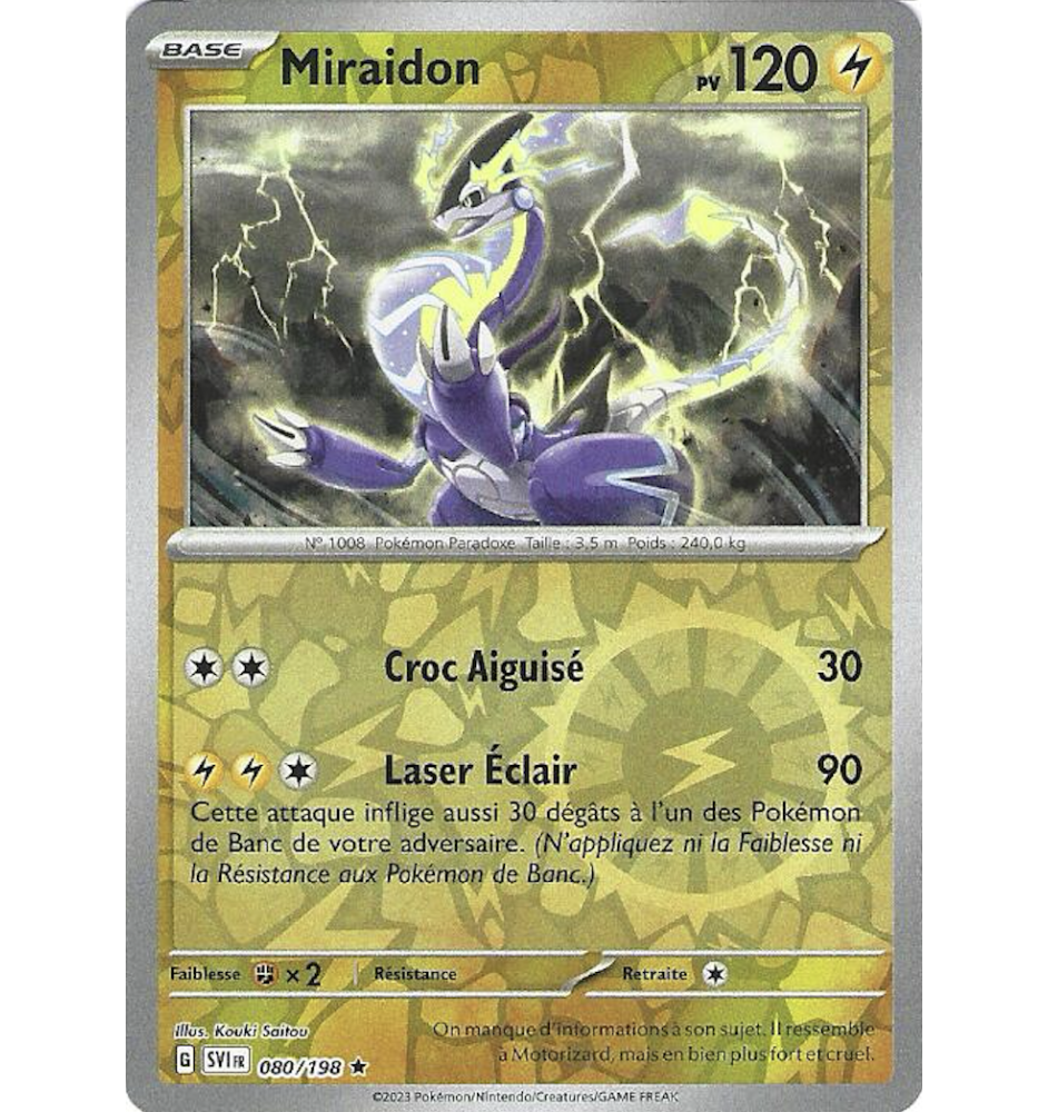 Miraidon 080/198 Reverse