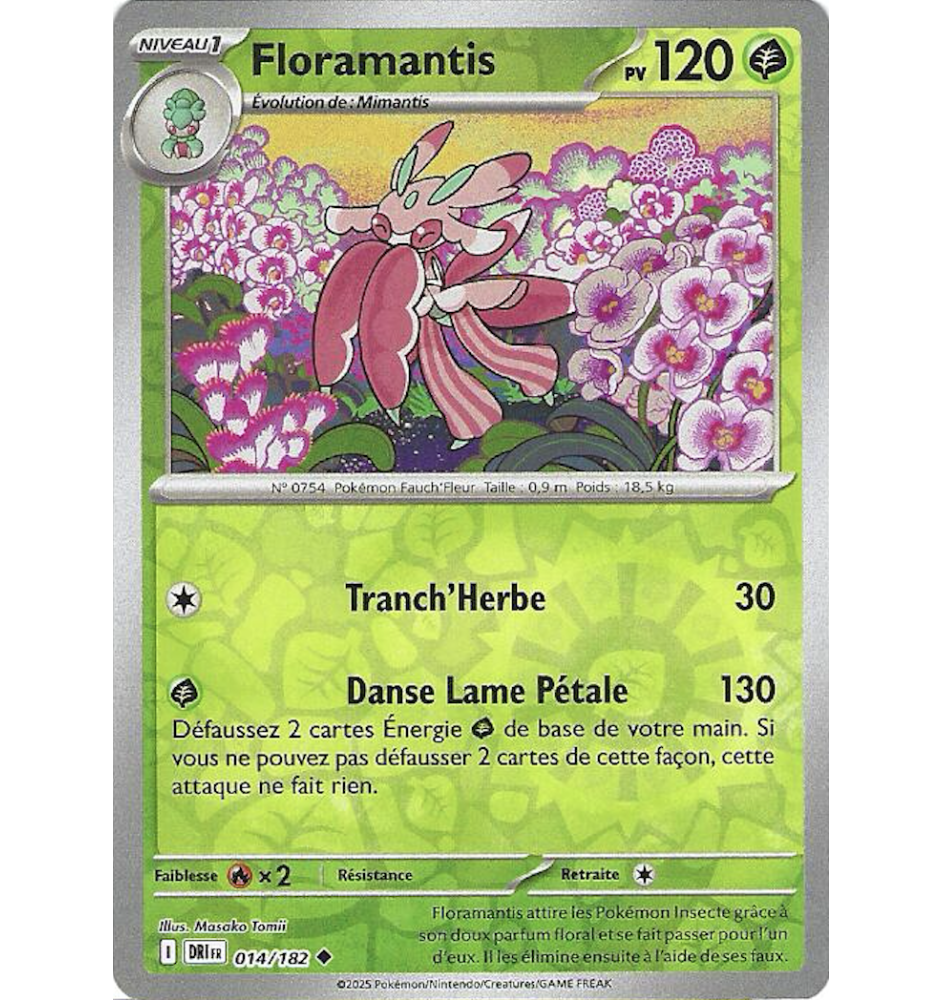 Floramantis 014/182 Reverse
