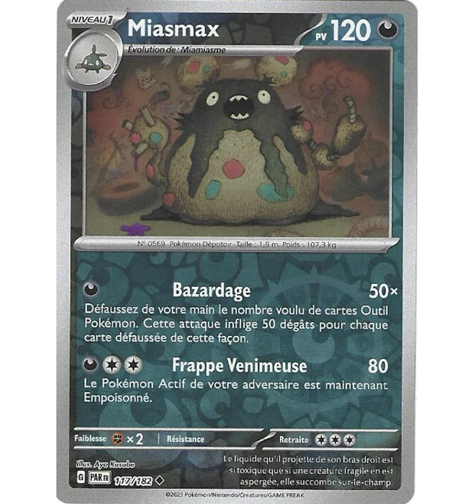 Miasmax 117/182 Reverse