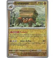 Crabaraque 052/086 Reverse BLK Foudre Noire