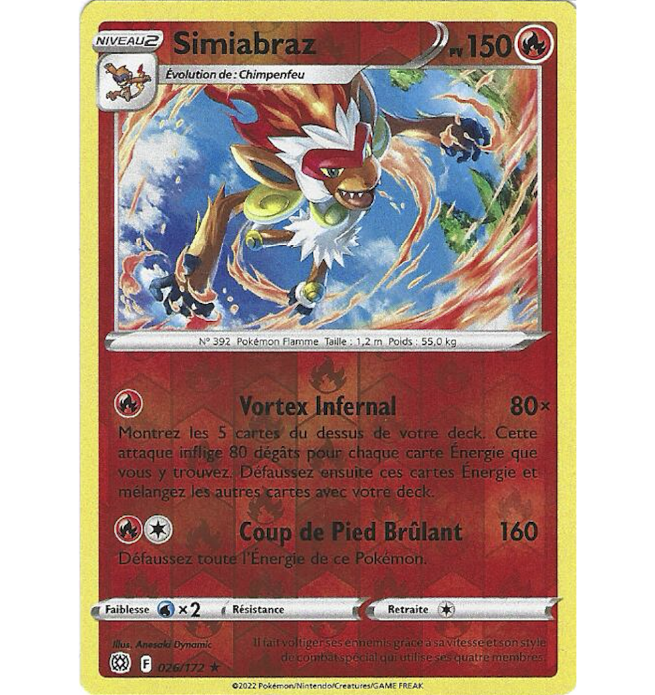 Simiabraz 026/172 Reverse