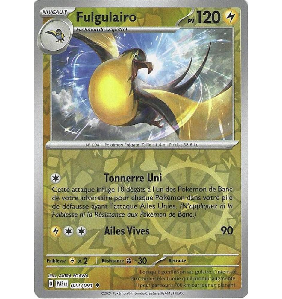 Fulgulairo 022/091 Reverse