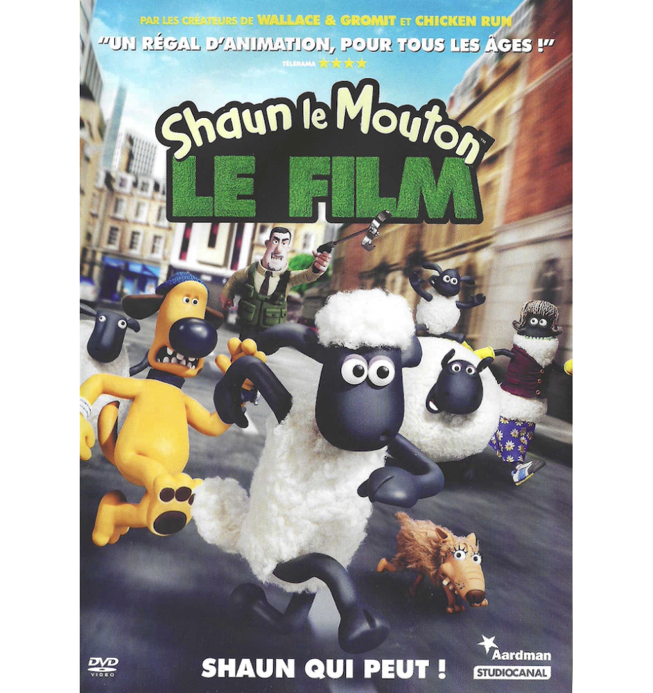 DVD Shaun Le Mouton Le Film