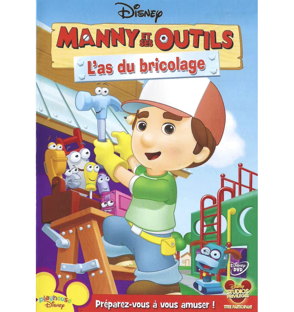 DVD Manny Et Ses Outils l'As Du Bricolage