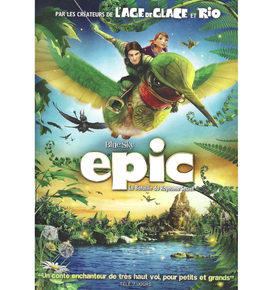 DVD Epic La Bataille Du Royaume Secret