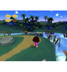 PS2 Dora Voyage Sur La Planete Violette Cib