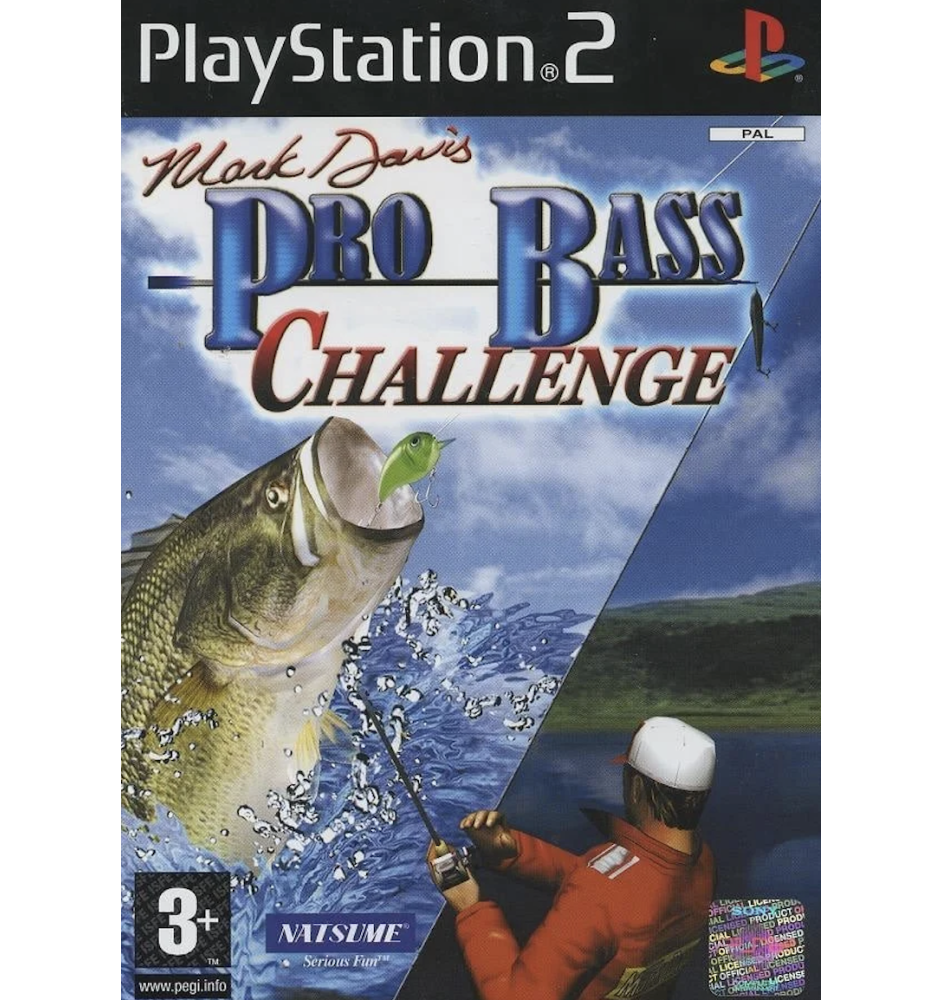 PS2 Mark Davis Pro Bass challenge cib
