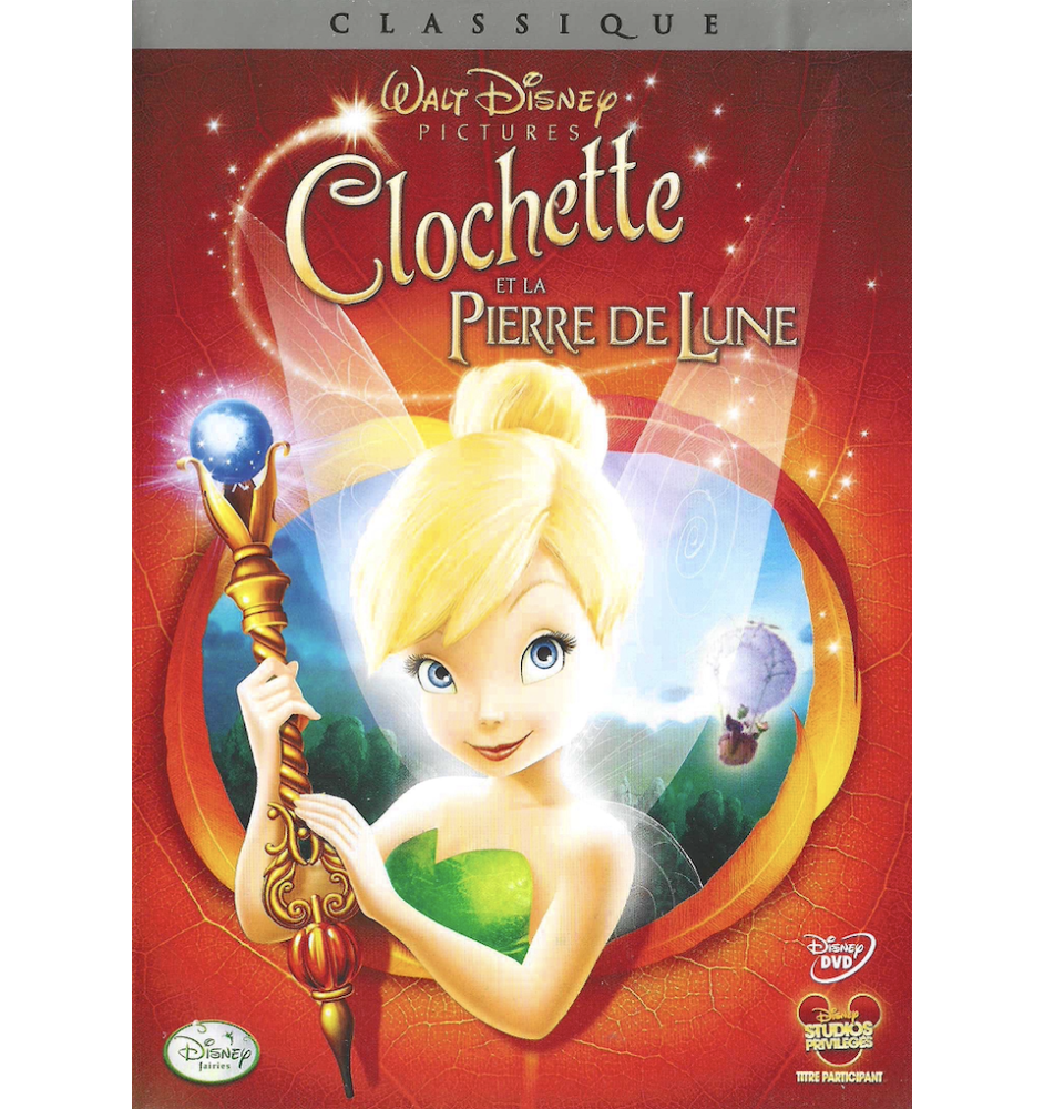 DVD Clochette Et La Pierre De Lune Classique