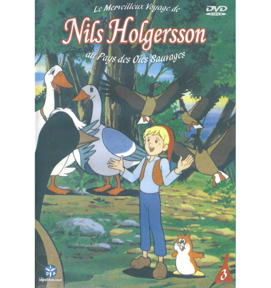 DVD Nils Holgersson Au Pays Des Oies Sauvages N°3