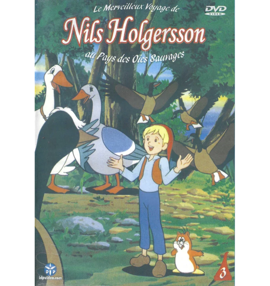 DVD Nils Holgersson Au Pays Des Oies Sauvages N°3