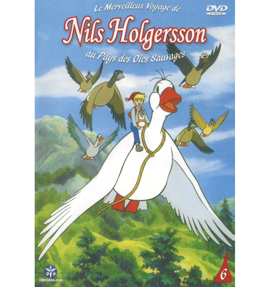 DVD Nils Holgersson Au Pays Des Oies Sauvages N°6