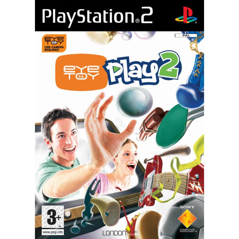 PS2 Eyetoy Play 2 Cib