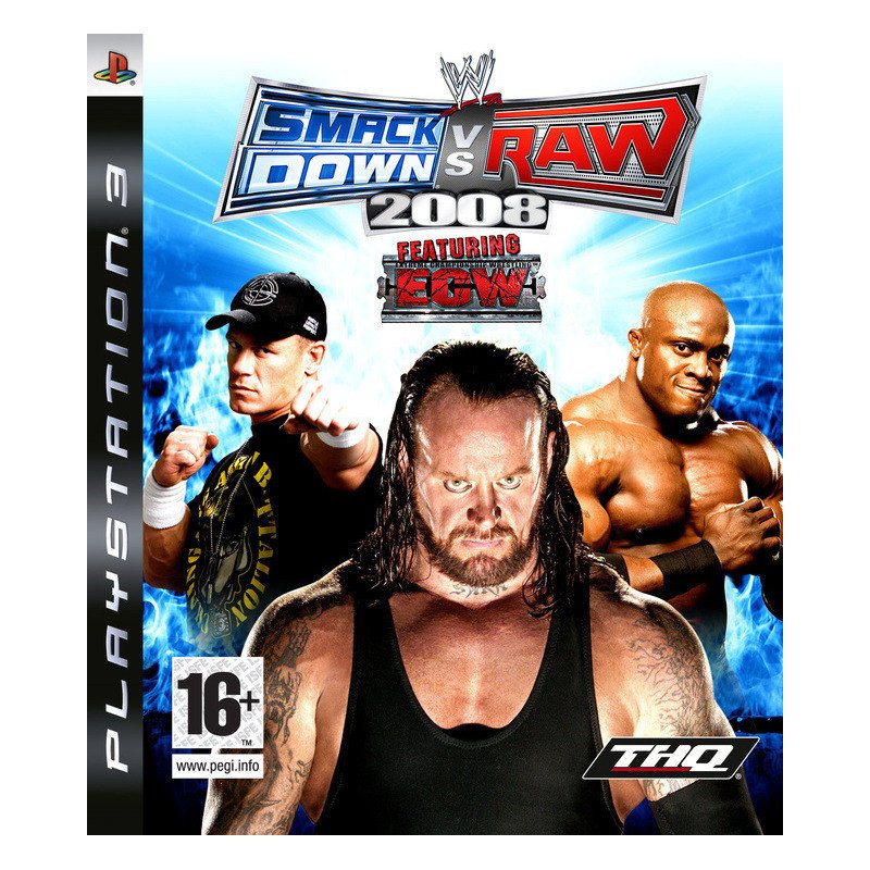 PS3 Smackdown Vs Raw 2008 Cib