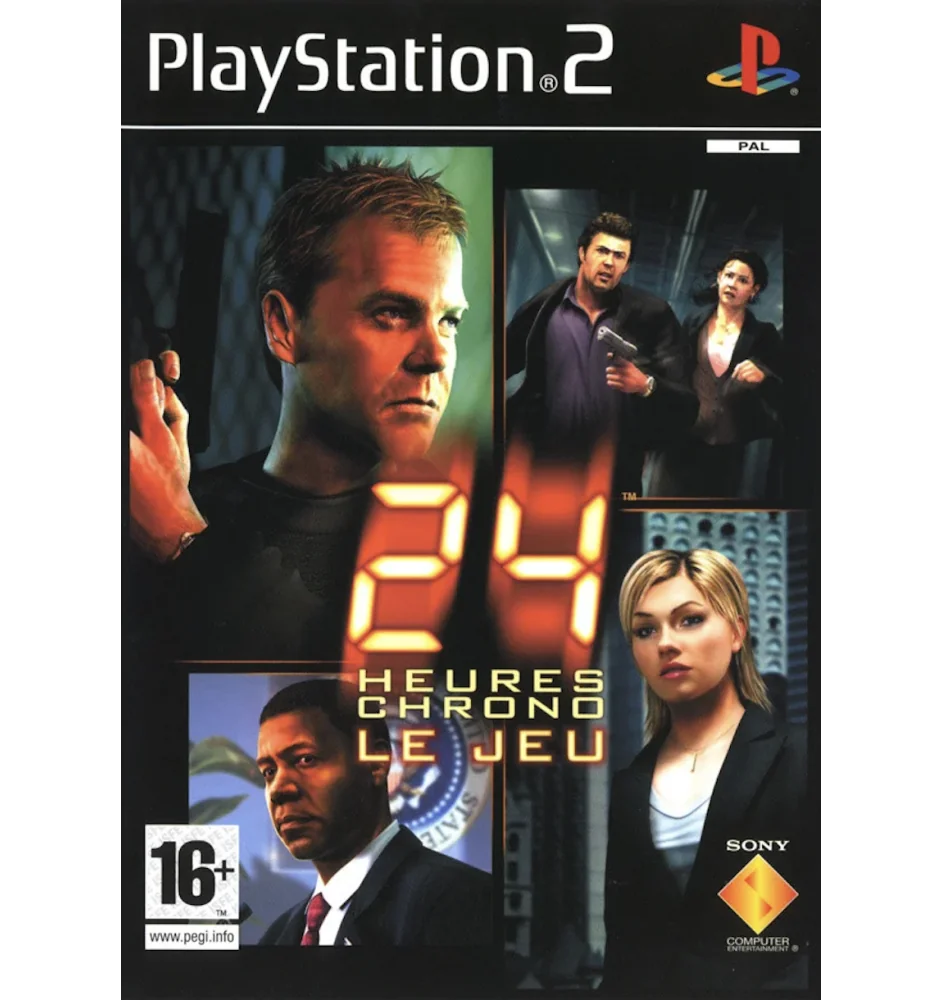 PS2 24 The Game Cib