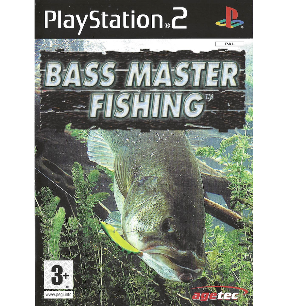 PS2 Bass Master Fishing Cib