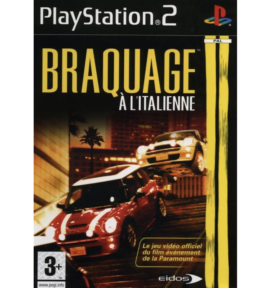 PS2 Braquage A L'italienne Cib