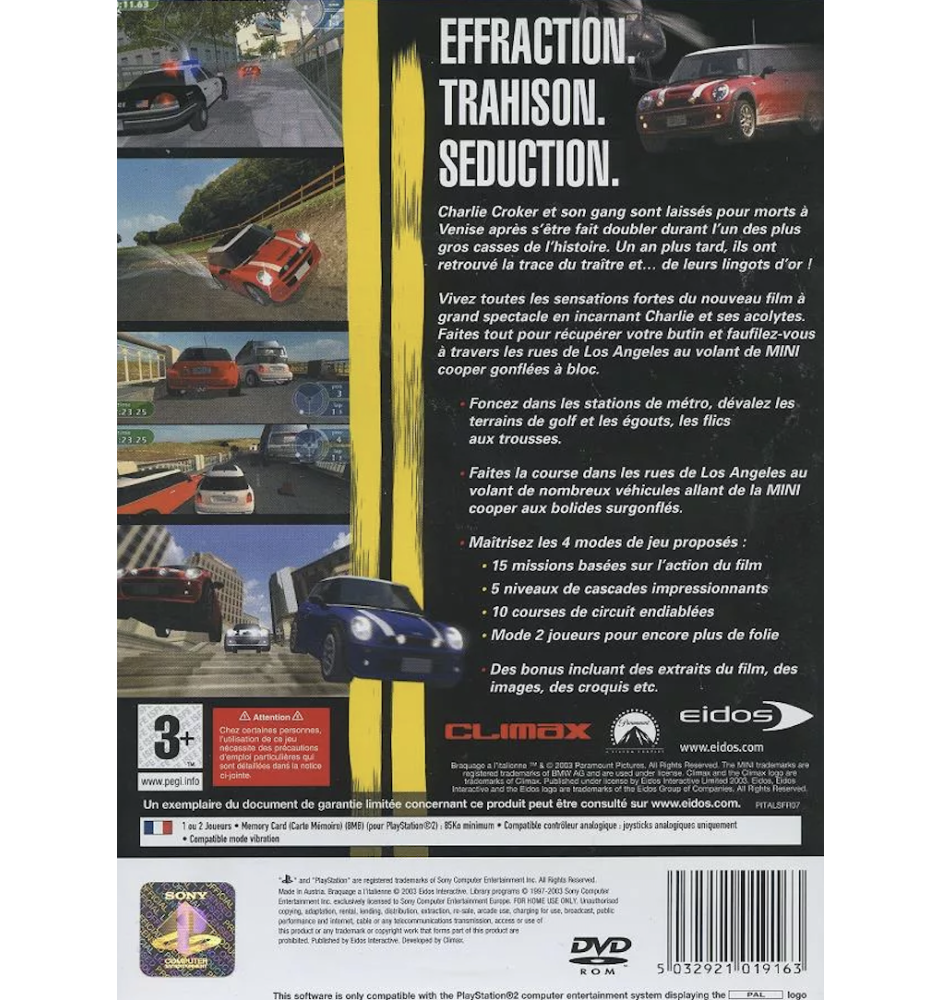 Braquage à l'talenne gameplay edos ps2 xbox gamecube 2003 hd part 2