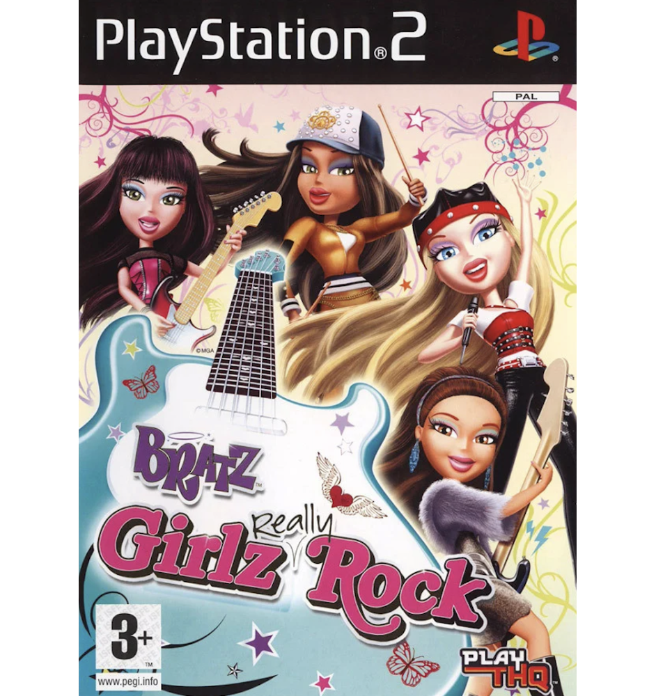 PS2 Bratz Girlz Really Rock Sn