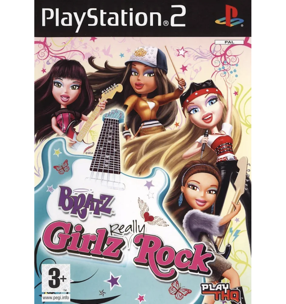 PS2 Bratz Girlz Really Rock Sn