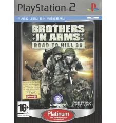 PS2 Brothers In Arms Road To Hill 30 Plat Cib