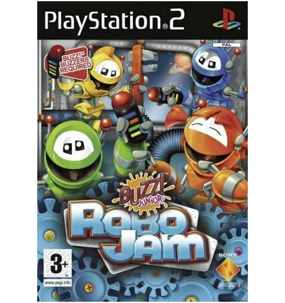 PS2 Buzz Junior Robo Jam Cib