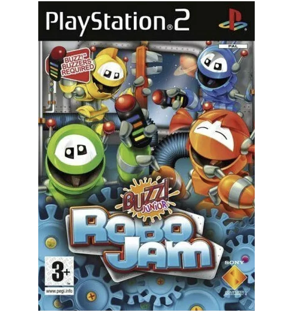 PS2 Buzz Junior Robo Jam Cib