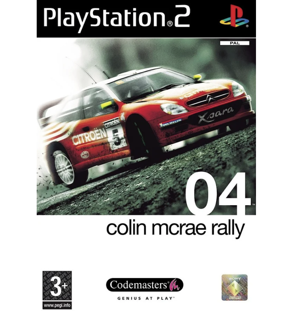 PS2 Colin Mcrae Rally 04 cib