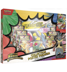 Pokemon Coffret Collection Poster Premium Méga-Lucario Heros Transcendants ME2.5